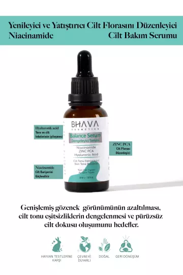 Gözenek Sıkılaştırıcı Ve Cilt Bariyeri Güçlendirici Niacinamide %10 Serum 30 ml